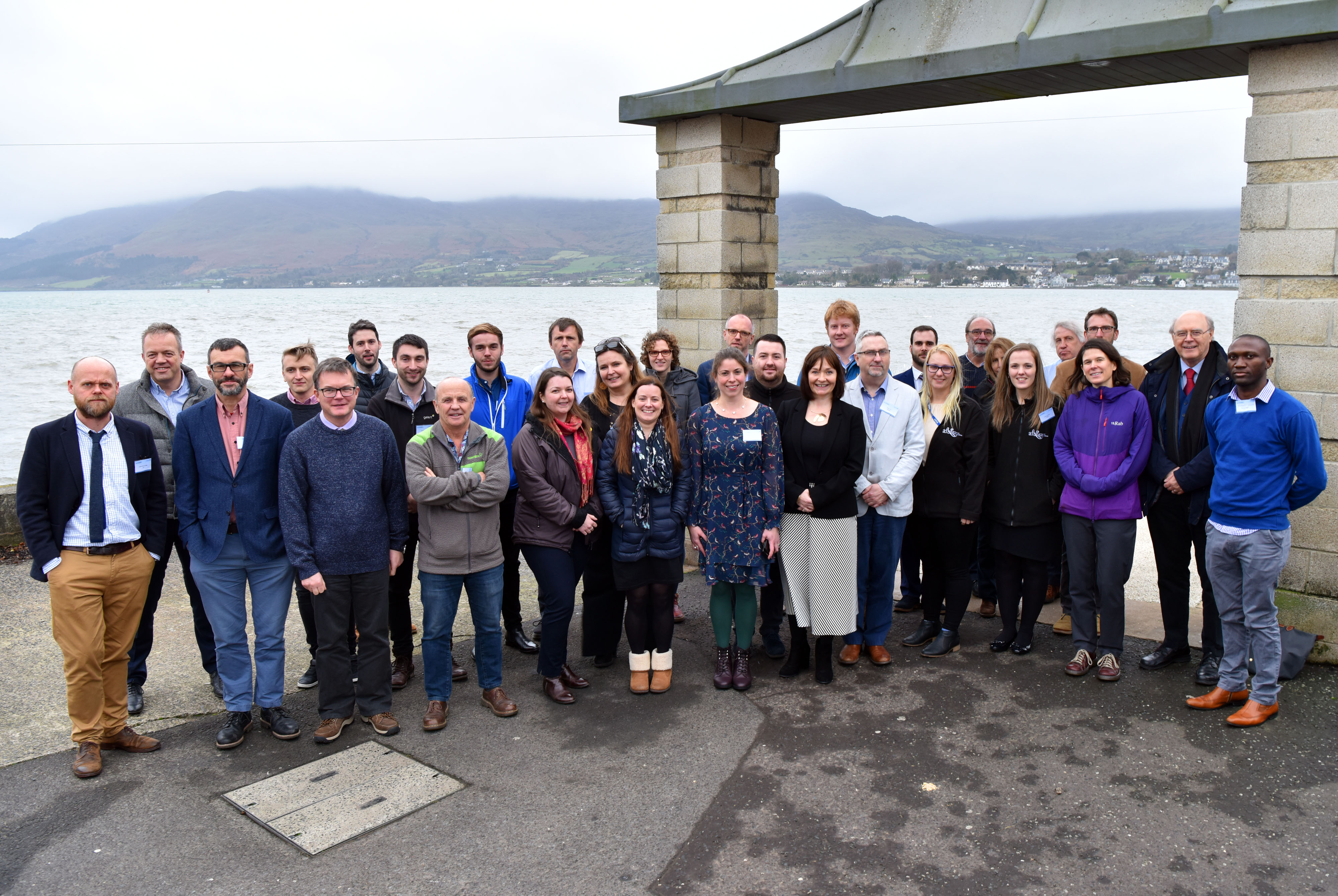 The MarPAMM team at the 2018 kick-off event at Warrenpoint, NI