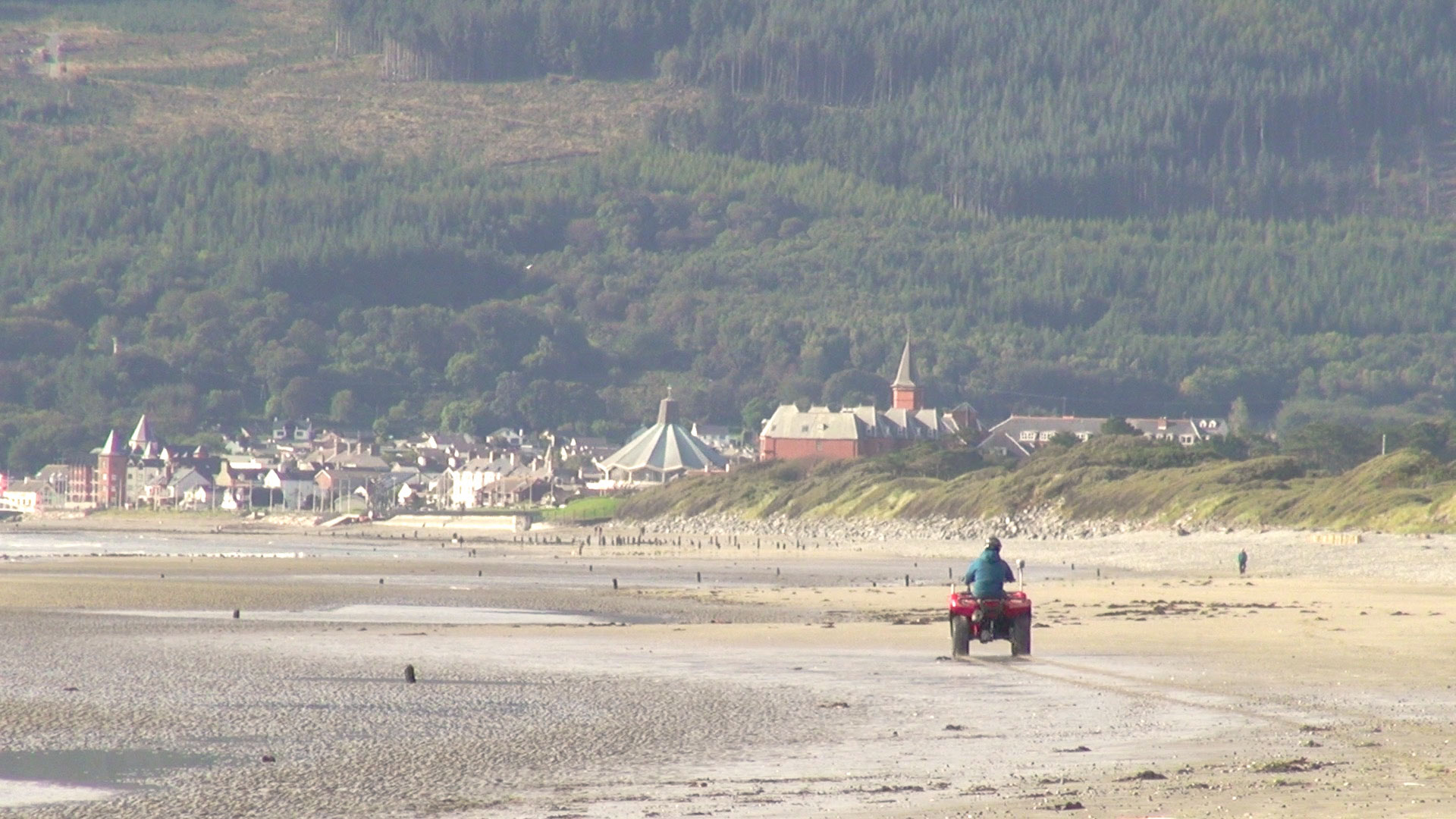 Newcastle in Co Down has experienced a loss of most of its sandy beaches due to erosion processes